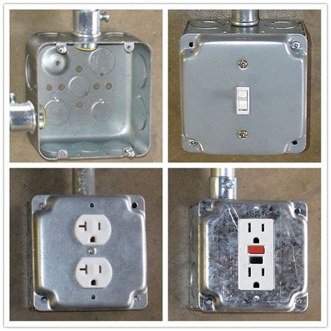 metal junction box price list|electrical junction box with outlet.